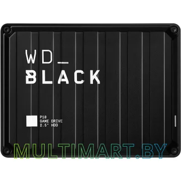 Внешний накопитель WD Black P10 Game Drive 4TB (WDBA3A0040BBK)